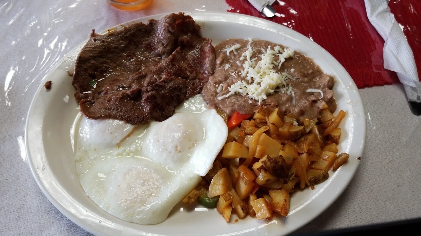 Breakfast plate